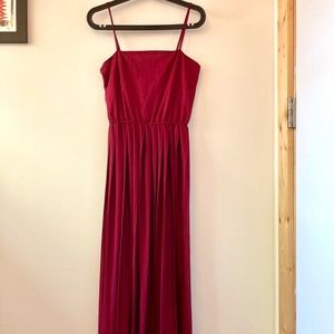 Vintage 70s Full Length Dress